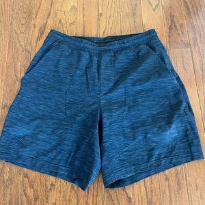 Men’s Lululemon Navy Pace Breaker Lined Short 7 Inch Medium M